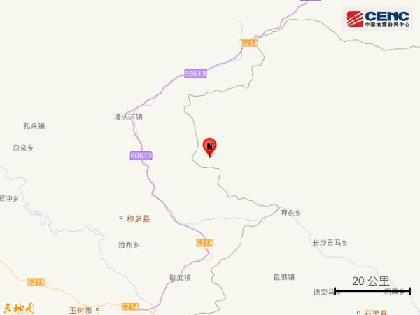 豪瑞优配 四川甘孜州石渠县发生3.8级地震
